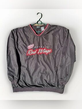 90’s Vintage Pro Edge NHL Detroit Red Wings Pullover Size XL